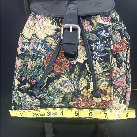 Patricia Nash Aberdeen Floral Tapestry Backpack - Picture 14 of 16